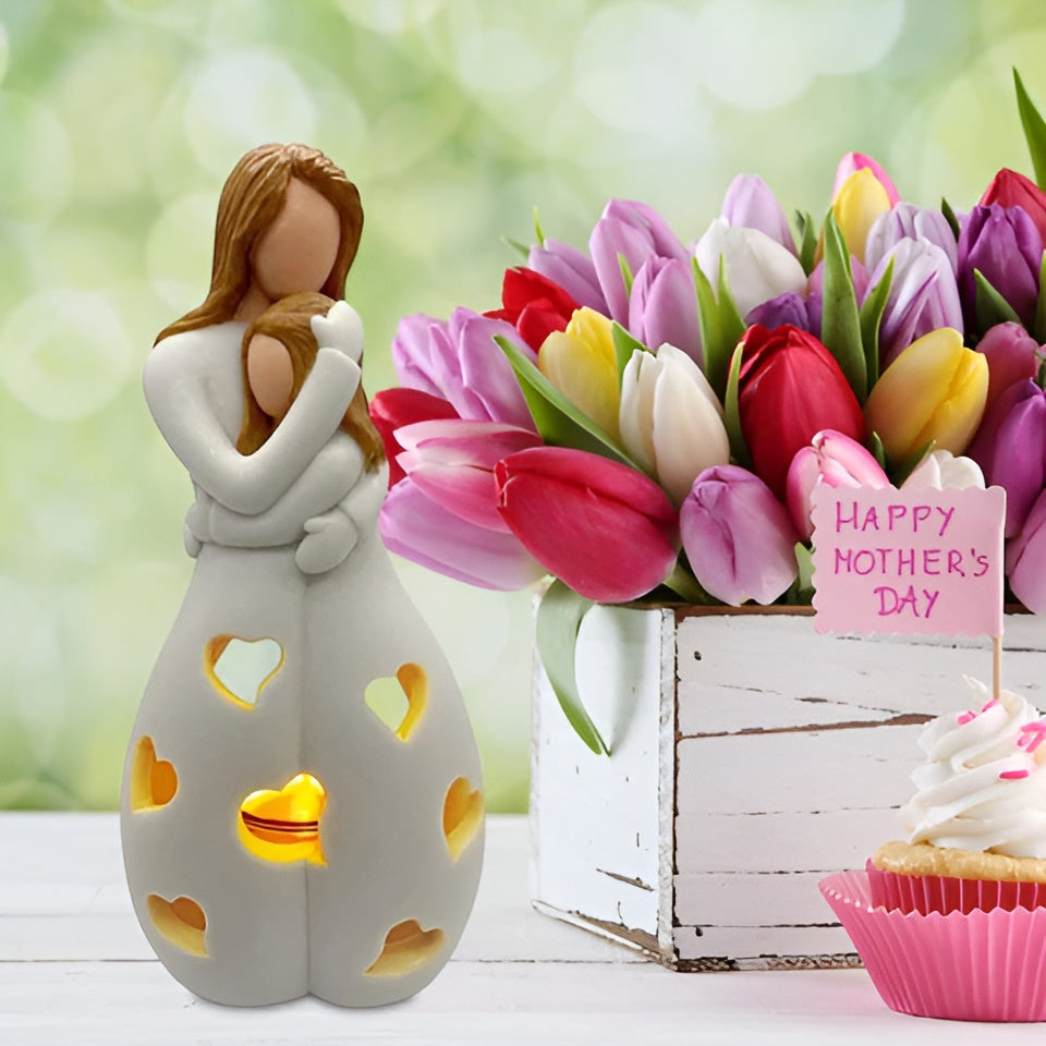 Moederdag Embrace Glow, tijdloos decoratief cadeau voor in huis