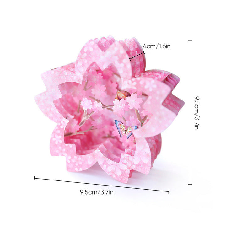 Moederdag 3D-bloemenkaart, uniek aandenken voor haar