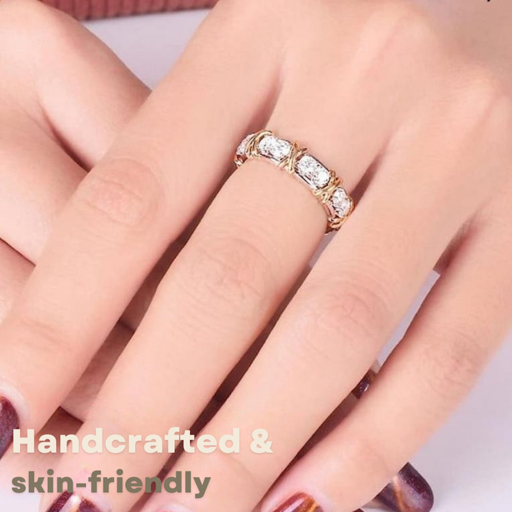 Magnetische wellnessring ter ondersteuning van doorbloeding, energie en ontgifting