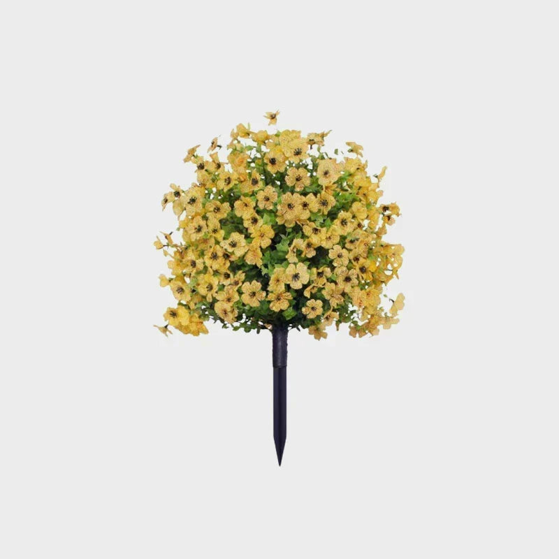 Onderhoudsvriendelijke kunstmatige tuinbloemen