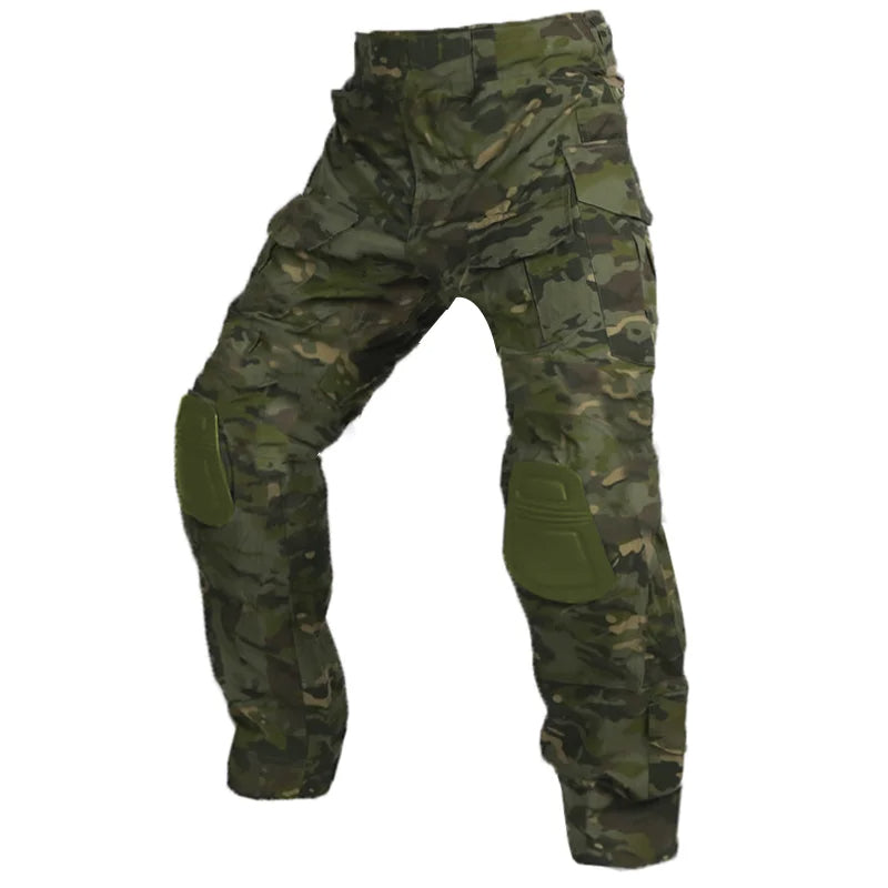 Tactische Cargobroek met Kniebescherming voor Outdoor & Werk