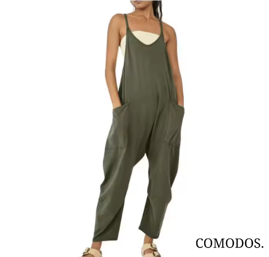 MaternEase Jumpsuit™ | Comfort Dat Met Je Meegroeit