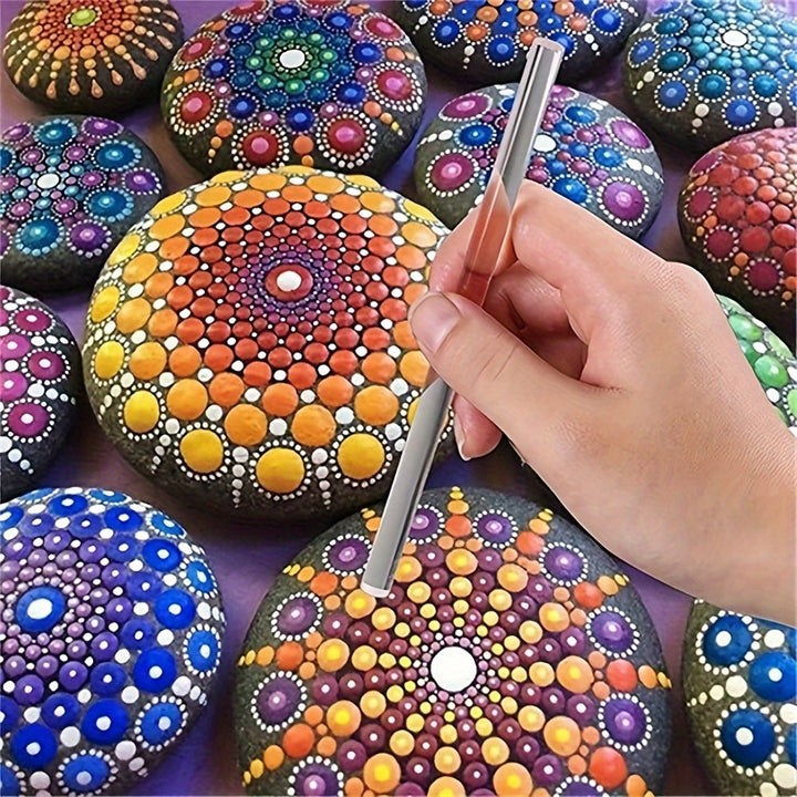 Mandala Gereedschapsset – Voor Creatief Schilderen en Steenkunst