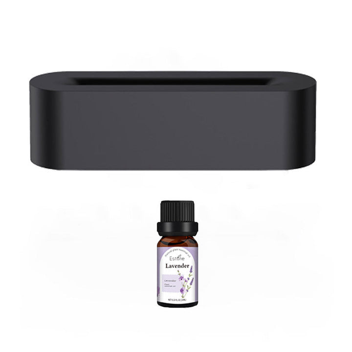 Vlam aroma diffuser met 7 kleuren, ook met geurolie erbij