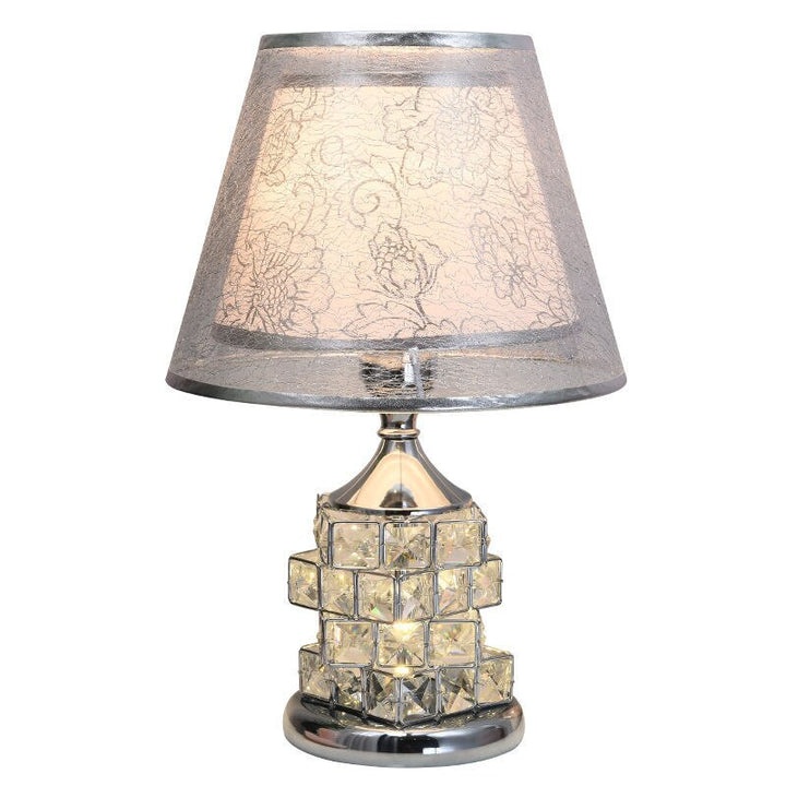 LumiLux - Elegante Kristallen Tafellamp met Dimbare LED Verlichting