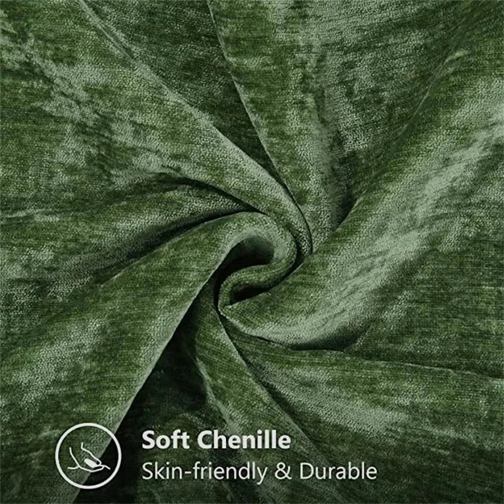 CozyNest - Zachte Chenille Kussenhoes 45x45cm Luxe Decoratie voor Bank & Woonkamer