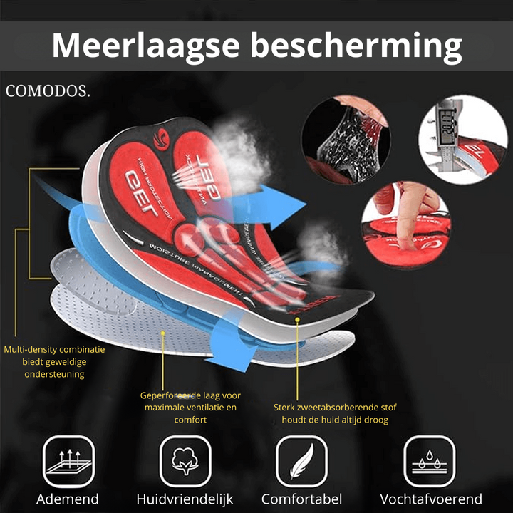 Moto Comfort Shorts | Ultiem rijcomfort en bescherming