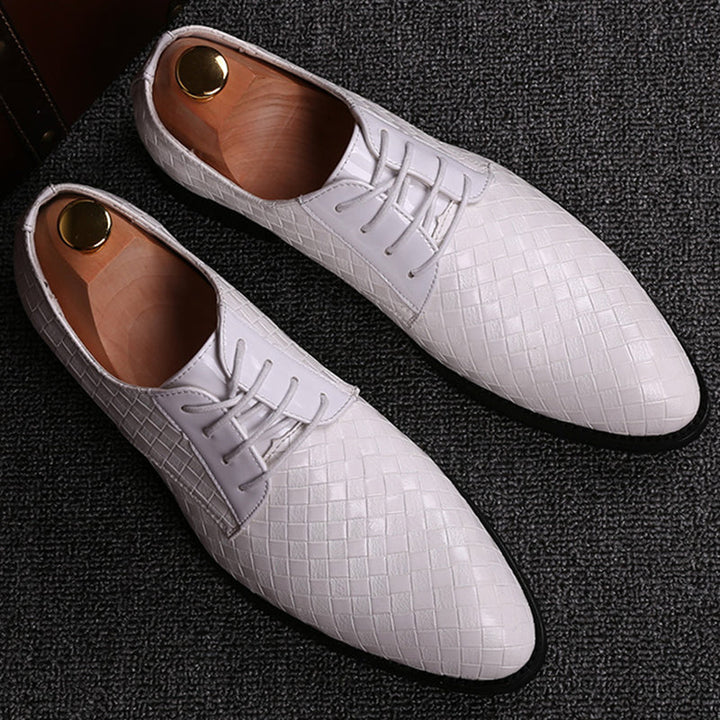 Stijlvolle leren herenveterschoenen – Casper
