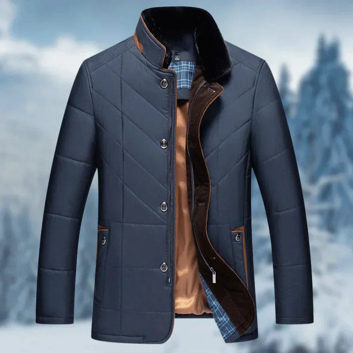 Comfortabele heren winterjas - Victor