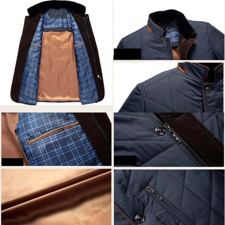 Comfortabele heren winterjas - Victor