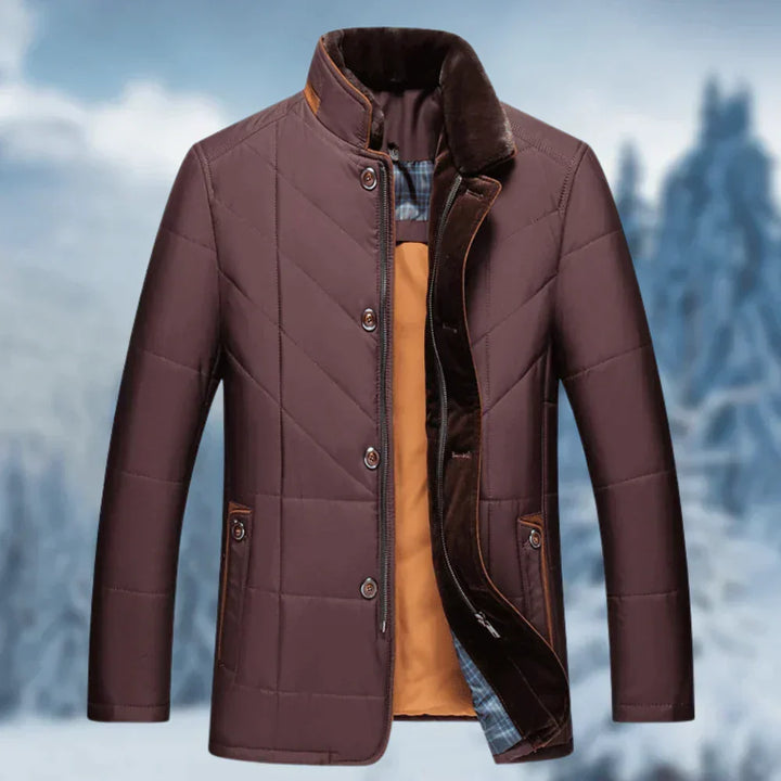 Comfortabele heren winterjas - Victor