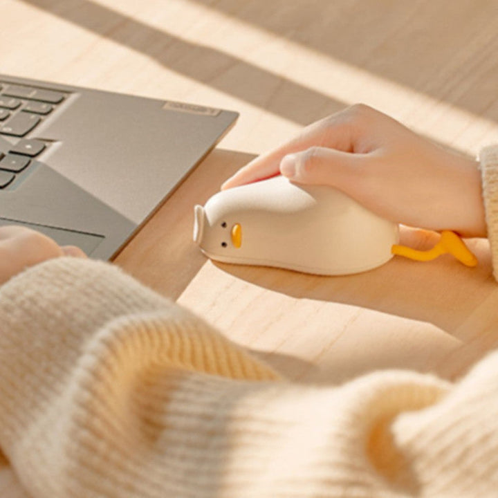Mini handwarmer met 4000 mAh powerbank en telefoonstandaard