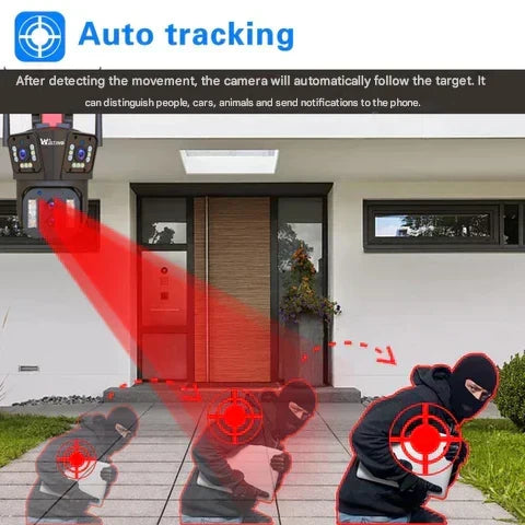 10K wifi-beveiligingscamera met 20 MP, 20x zoom – DualGuard Ultra 10K