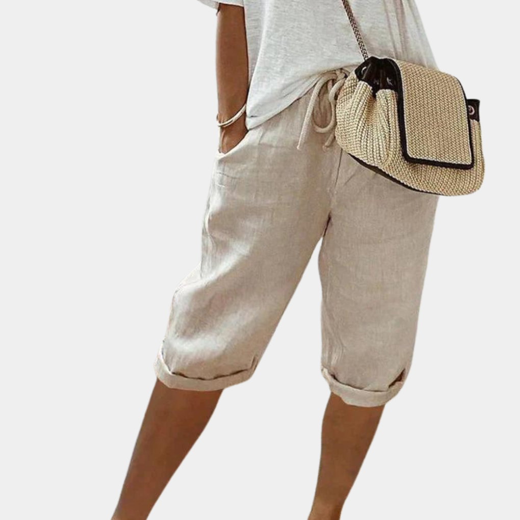 Ademende en flexibele shorts voor dames - Elara — afbeelding 5