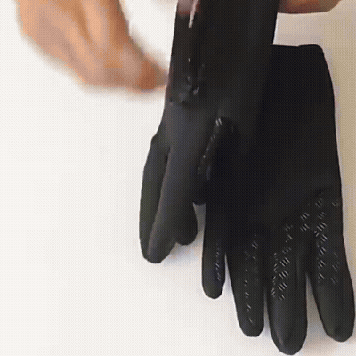 Verwarmde handschoenen winddicht voor buiten, thermische kleding