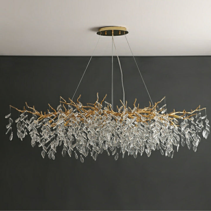 Elegante Takken Kroonluchter – Moderne Kristallen Hanglamp
