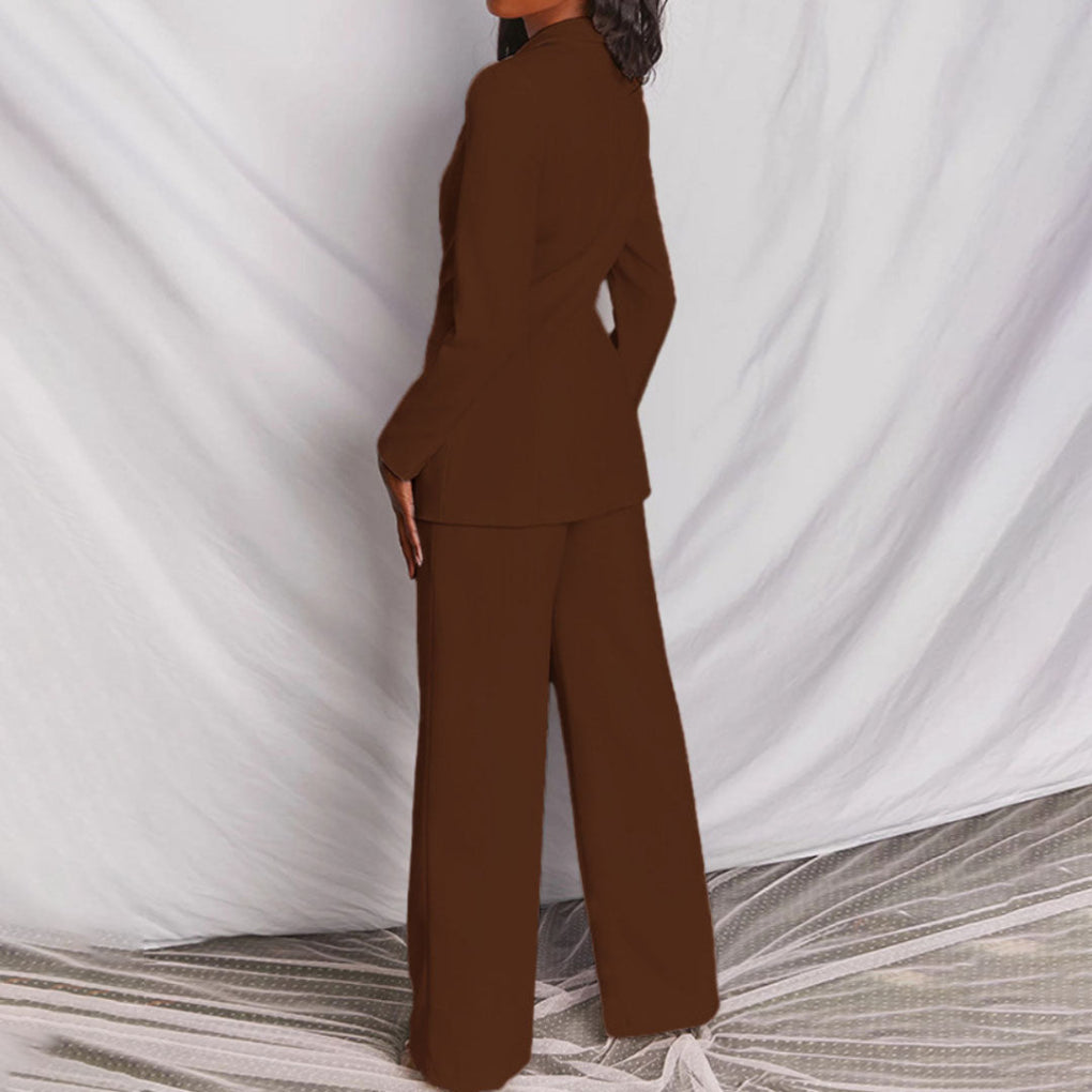 Alessandra - Smaakvolle blazer en pantalon in een chique zakelijke look — afbeelding 2