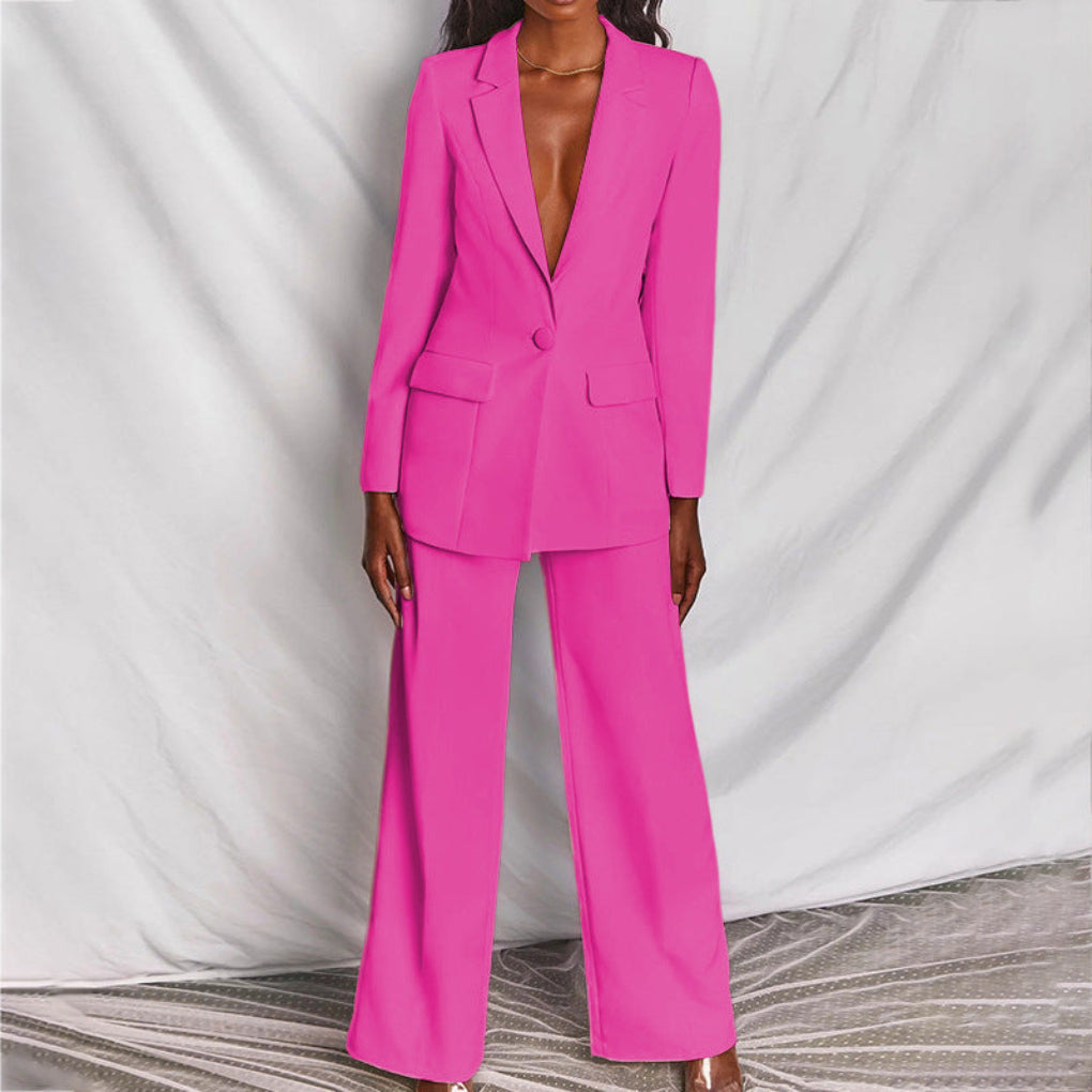 Alessandra - Smaakvolle blazer en pantalon in een chique zakelijke look — afbeelding 4