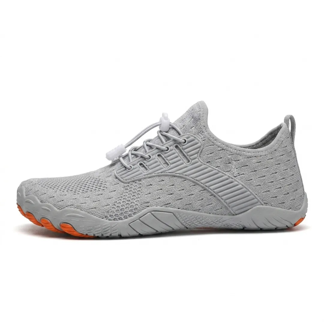 Barefoot sneaker voor dames met brede neus en flexibele zool
