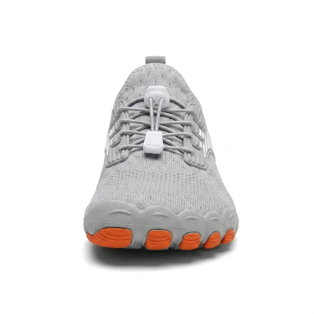 Barefoot sneaker voor dames met brede neus en flexibele zool