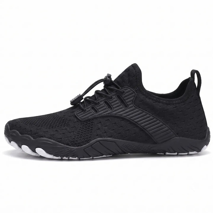 Barefoot sneaker voor dames met brede neus en flexibele zool