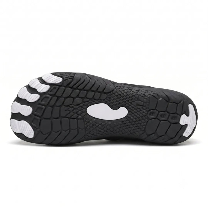 Barefoot sneaker voor dames met brede neus en flexibele zool