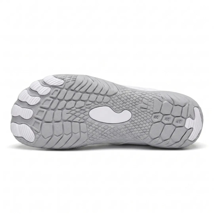 Barefoot sneaker voor dames met brede neus en flexibele zool