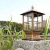 Buitenlantaarnlamp, opgebouwde lantaarnlook voor terrassen en entrees
