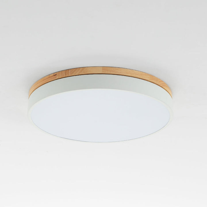 Slimme plafondlamp, rond dimbaar licht voor moderne kamers