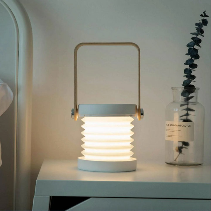 Abel - Lantaarnwandlamp op batterijen