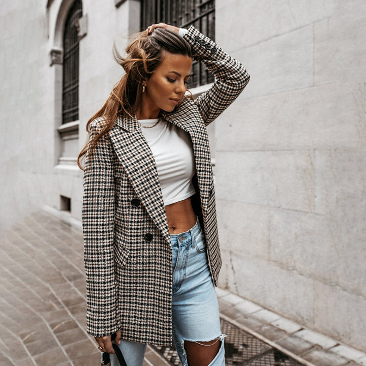 Blazer Dames | Dubbele Knoopsluiting & Getailleerd Silhouet — afbeelding 2