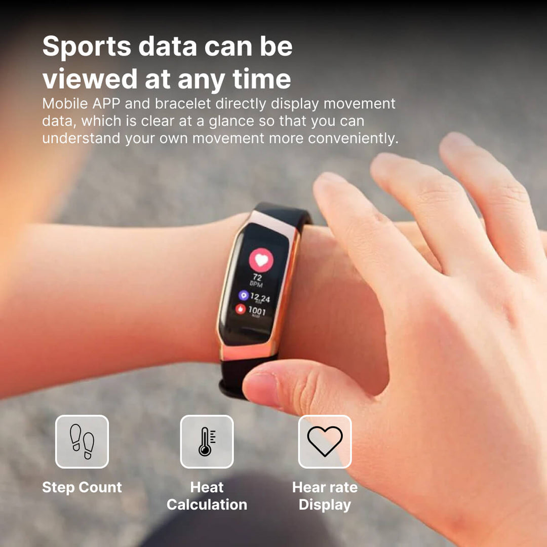 Fitness-smartwatch met slaap- en activiteitentracking