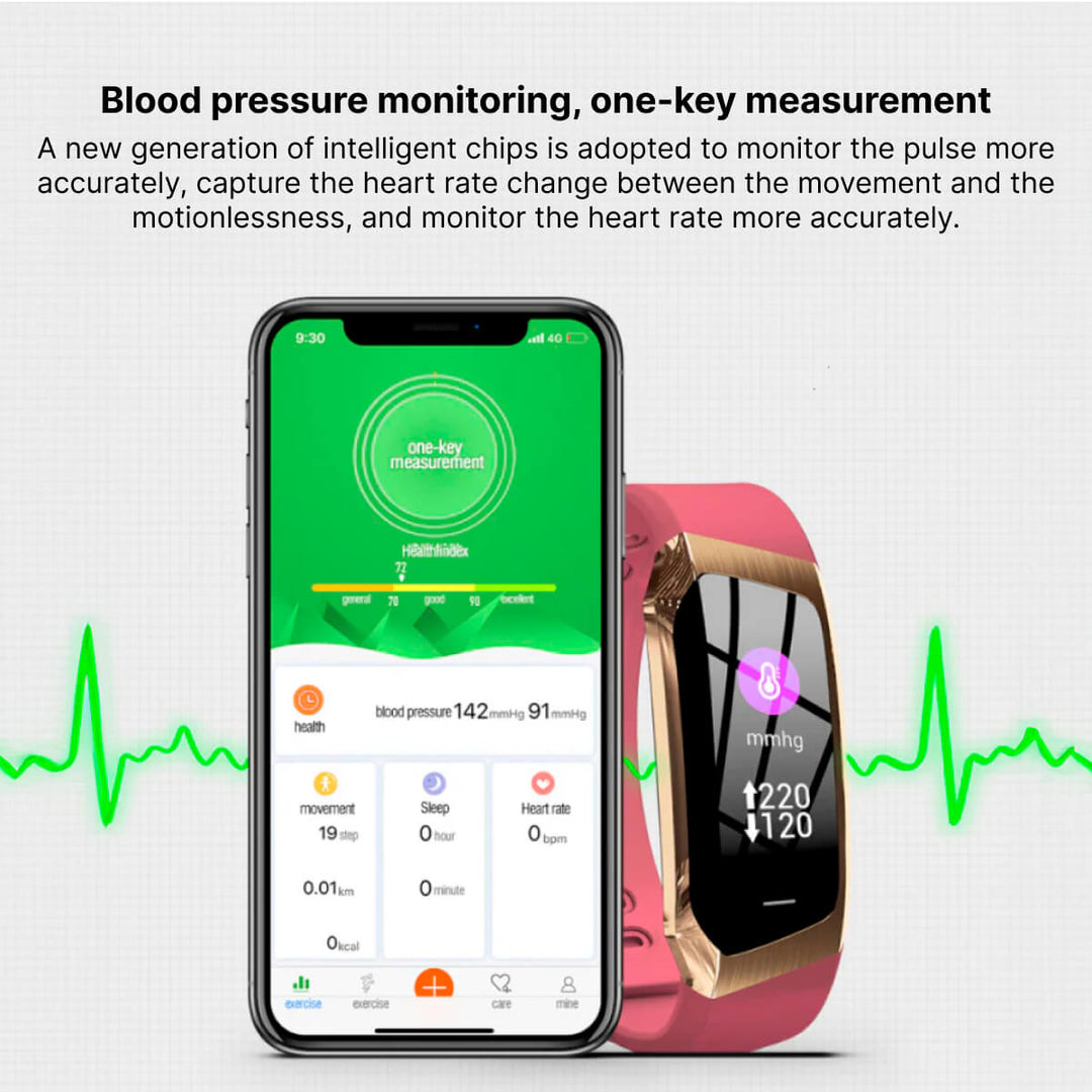 Fitness-smartwatch met slaap- en activiteitentracking