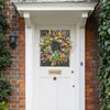 Decoratieve kunstbloemenkrans voor binnen en buiten, deurdecoratie