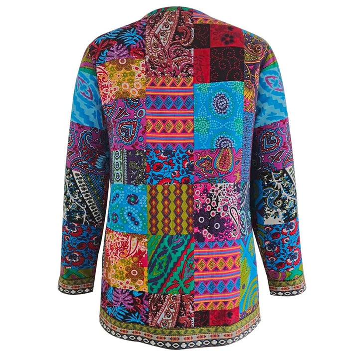 Gebreid Vest Retro Stijl Dames