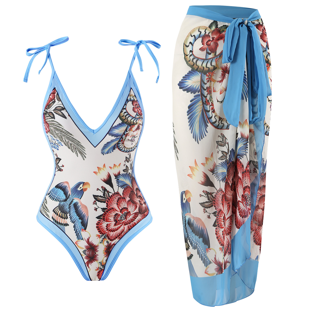 Vintage Badpak met Ruffles