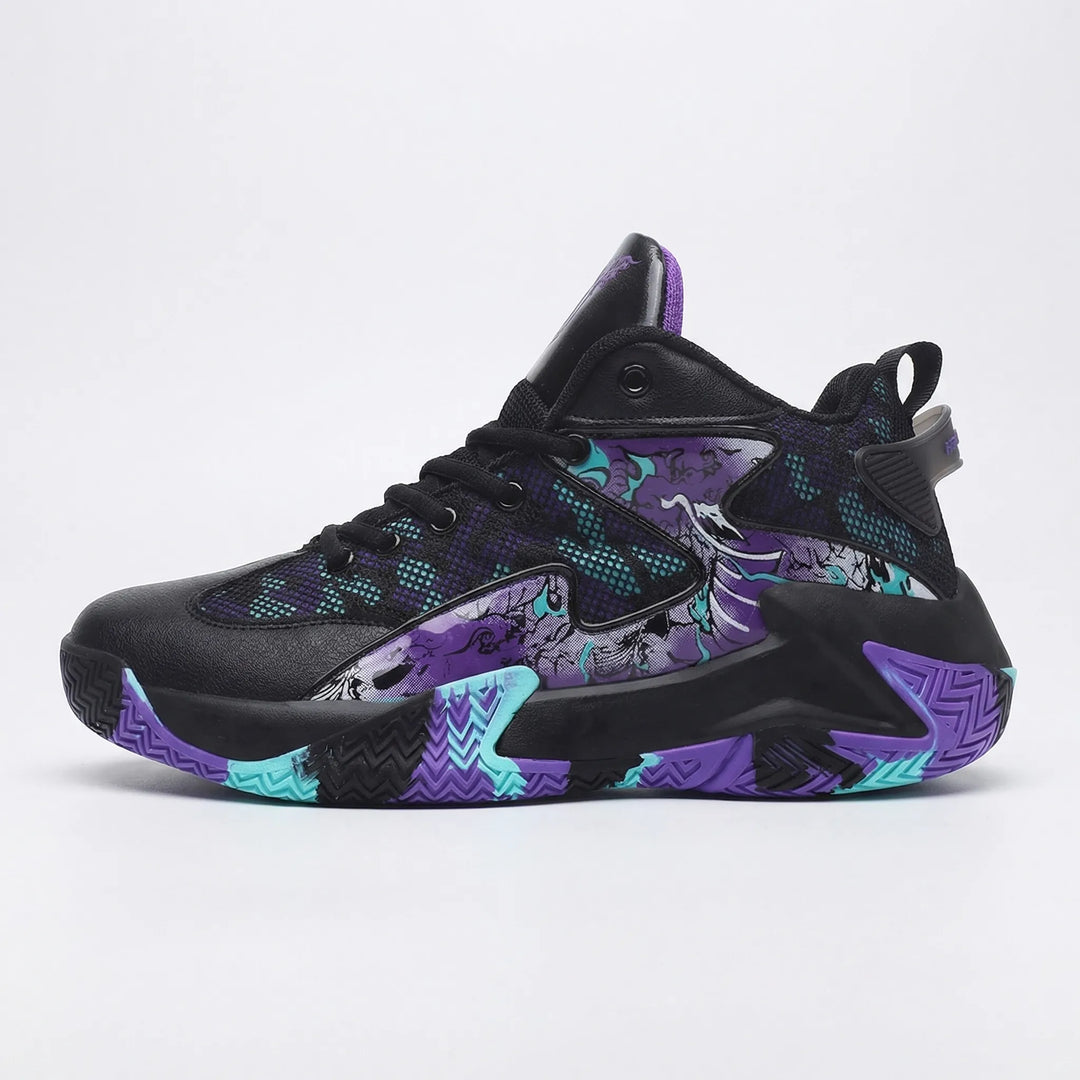 Courttrainer met gedurfde grafische print - Seth