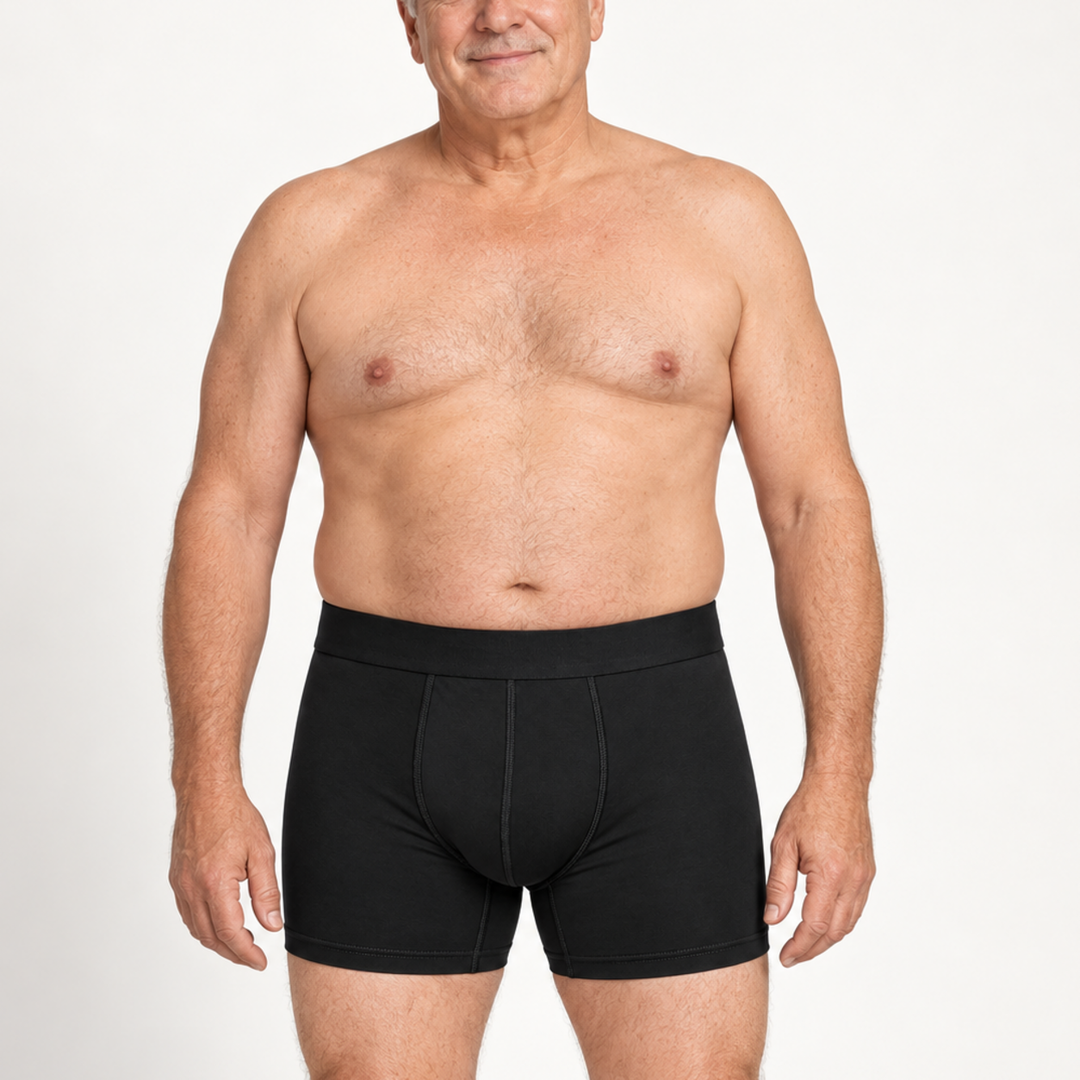 Zachte modal boxerbriefs, langer been, niet opkruipend ondergoed