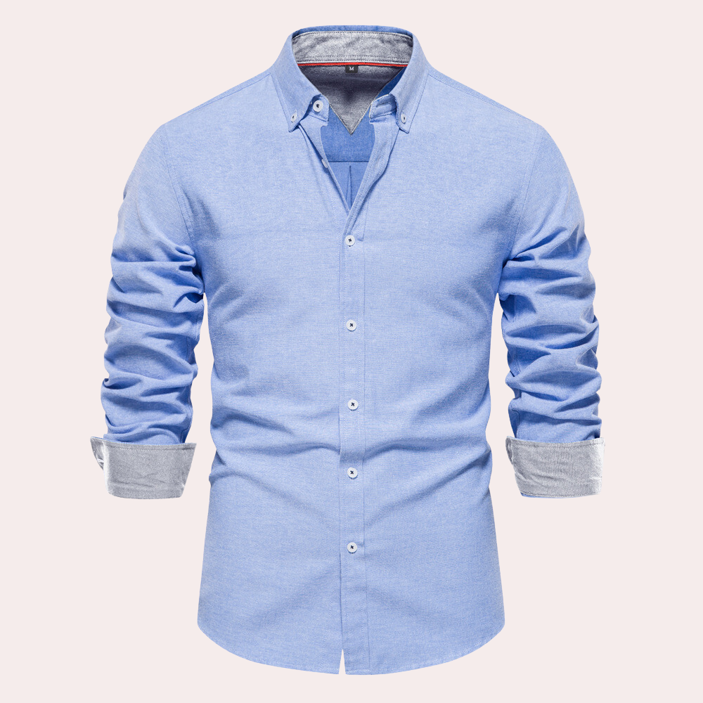 Casual Herenoverhemd met Lange Mouwen - Remy