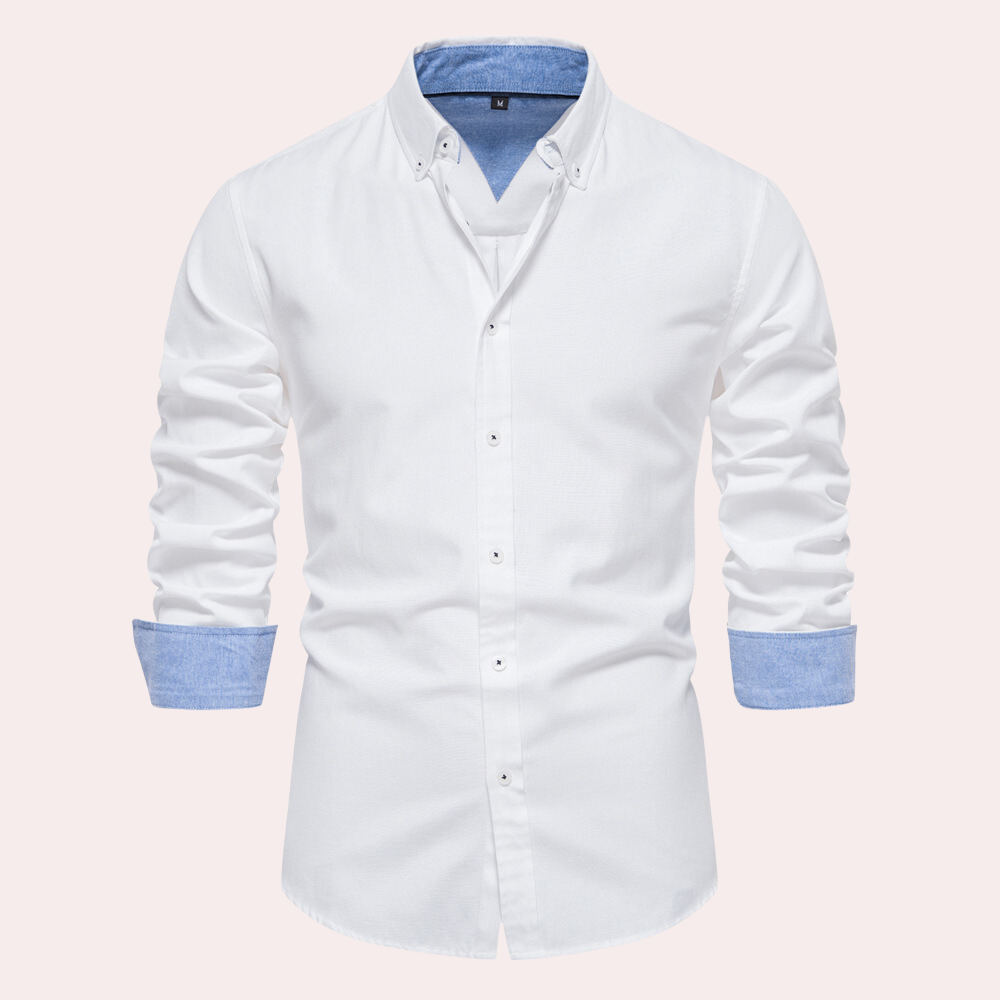 Casual Herenoverhemd met Lange Mouwen - Remy