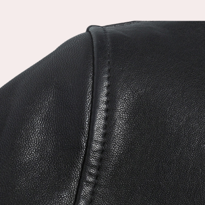 Migs – Stijlvolle Leren Herenjas zomer