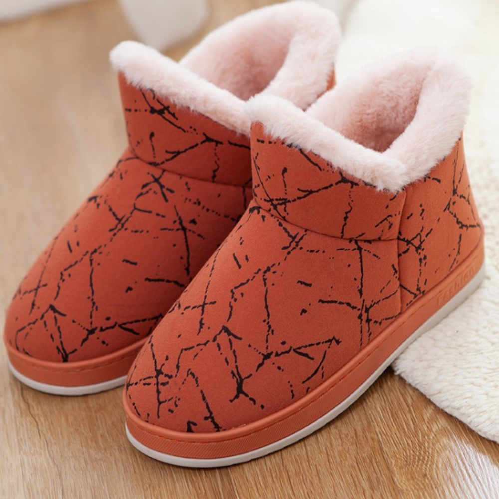 Warme Damespantoffels voor de Winter - Livia