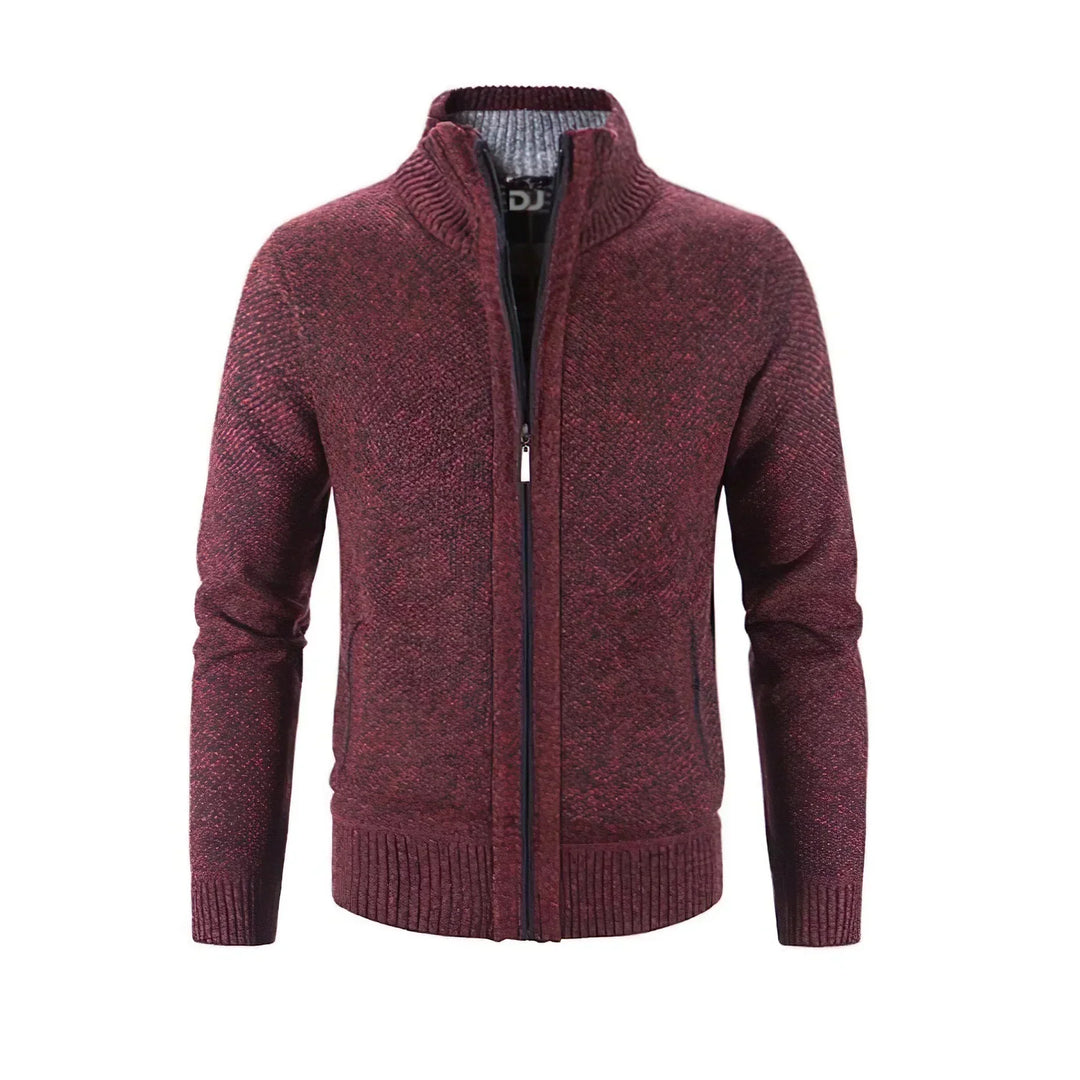 Herenvest met rits | Warm en comfortabel, normale pasvorm