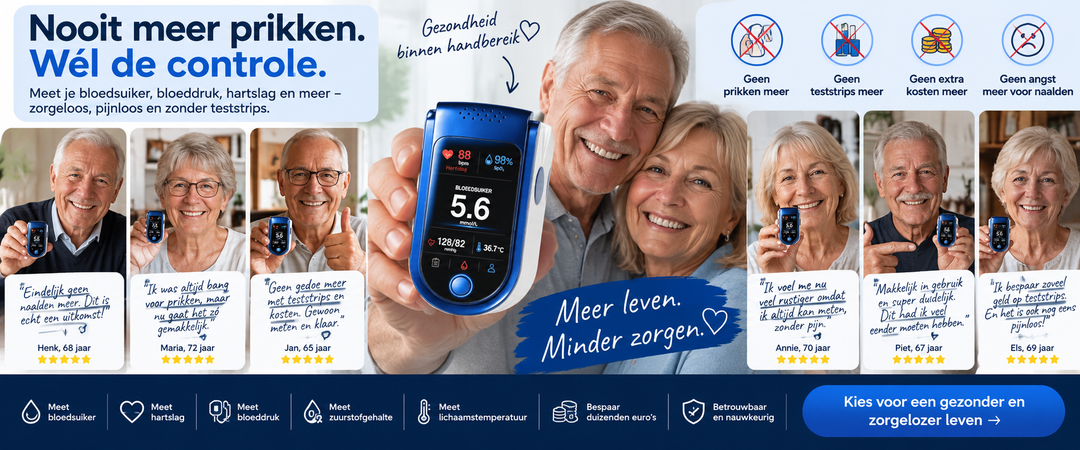 Moeiteloos comfort bij elke dagelijkse gezondheidscontrole