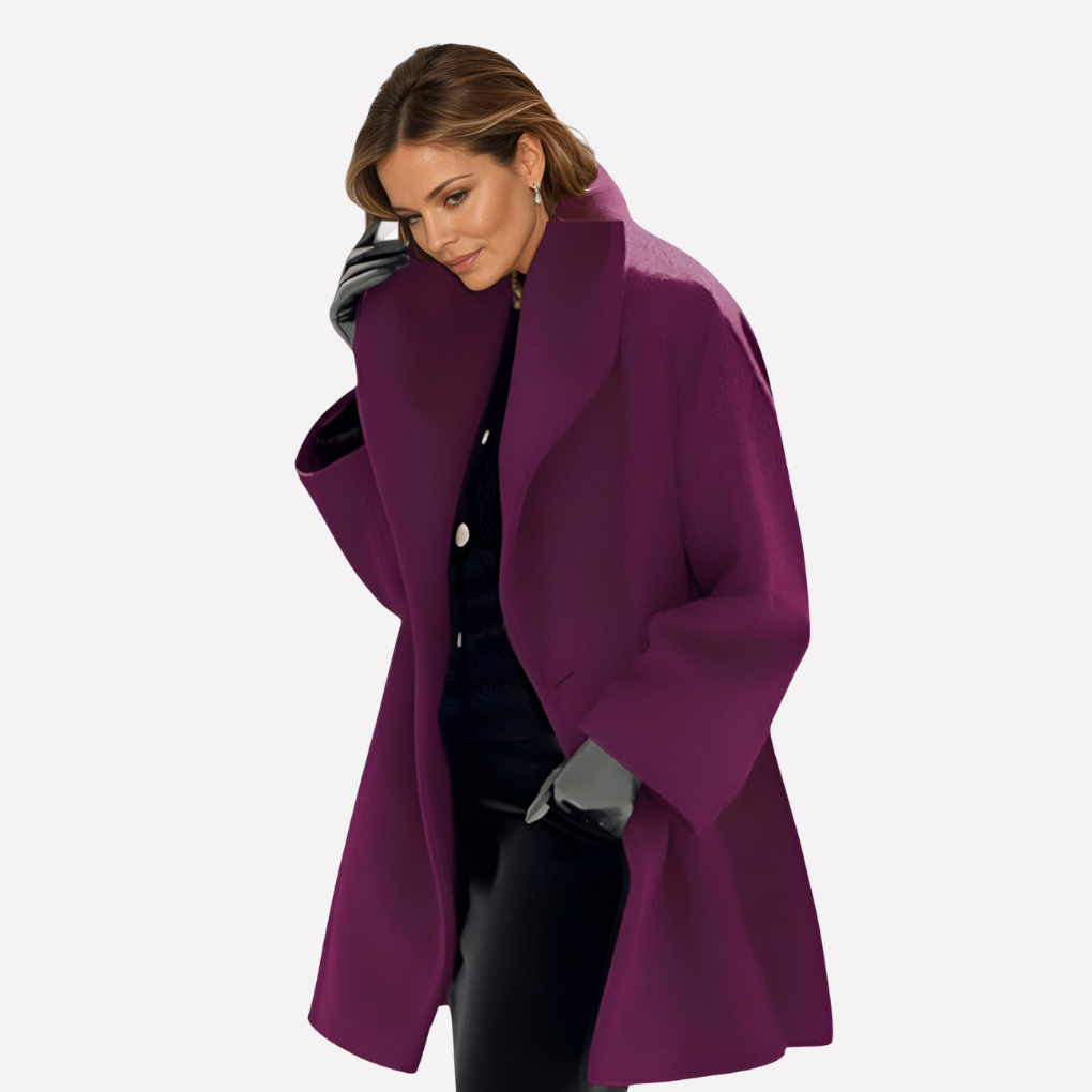 Dames Wijd Kraag Jacket