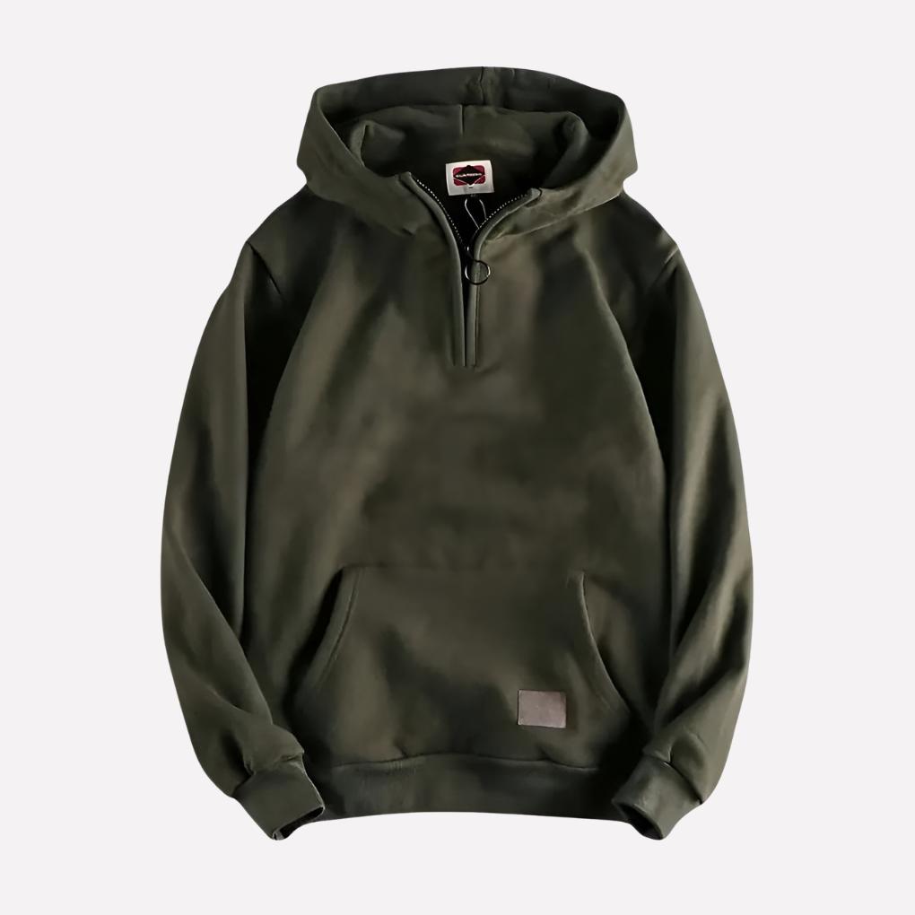 Heren Half-Zip Hoodie
