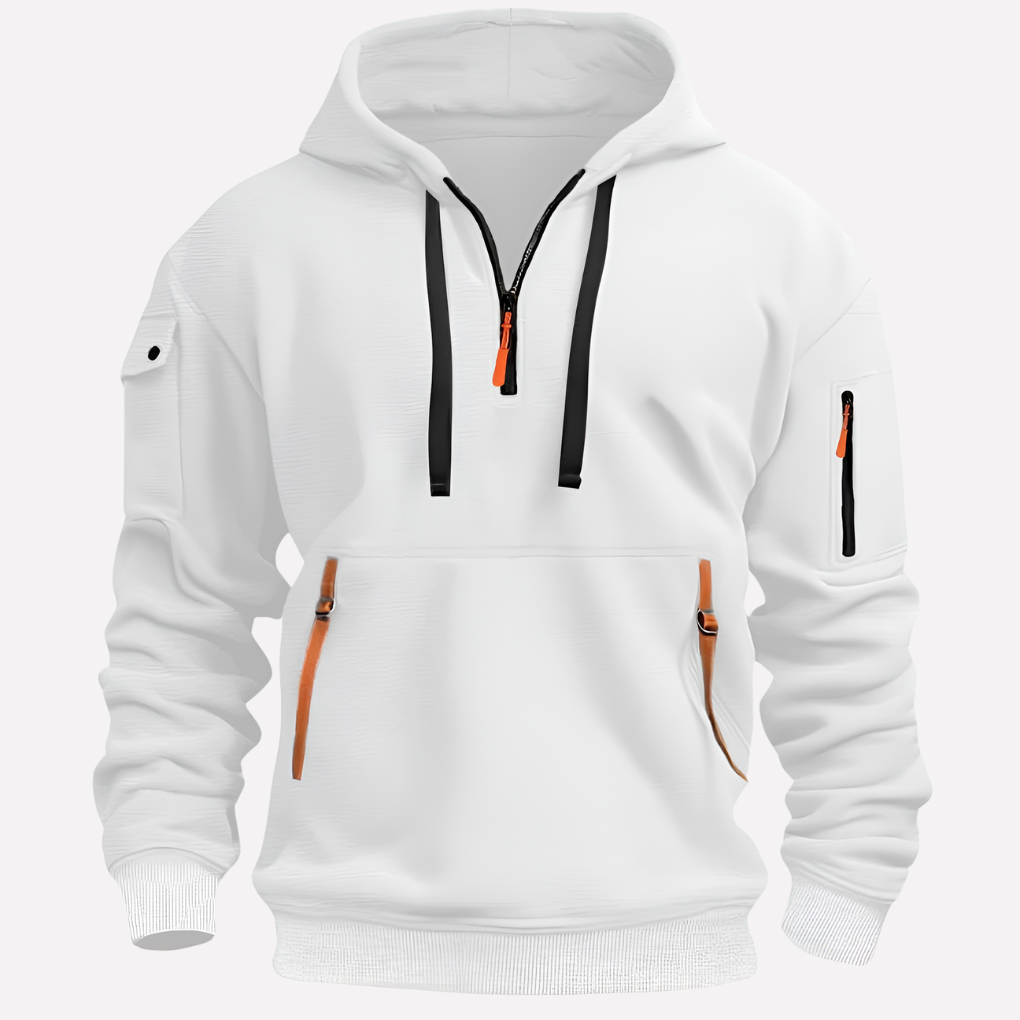 Heren Hoodie met Verstelbare Kap