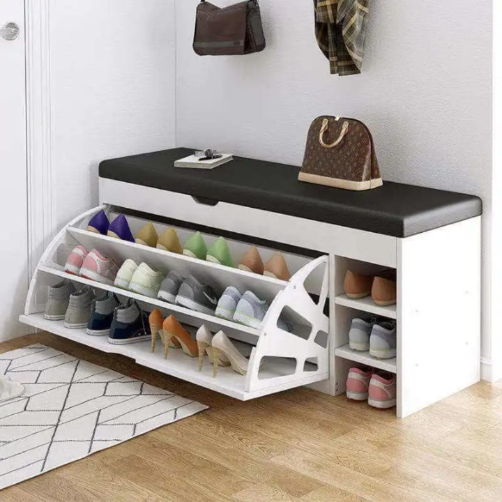 3-in-1 schoenenkast met bankje