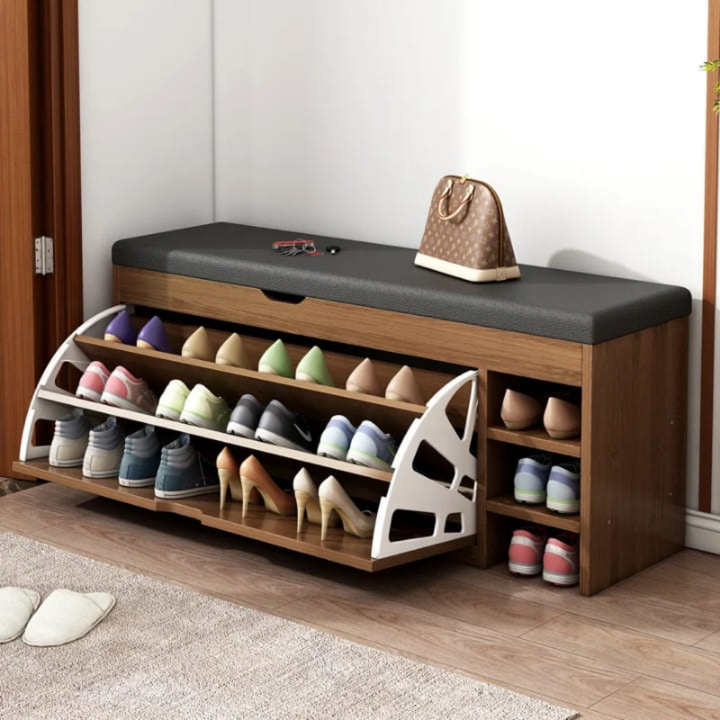 3-in-1 schoenenkast met bankje