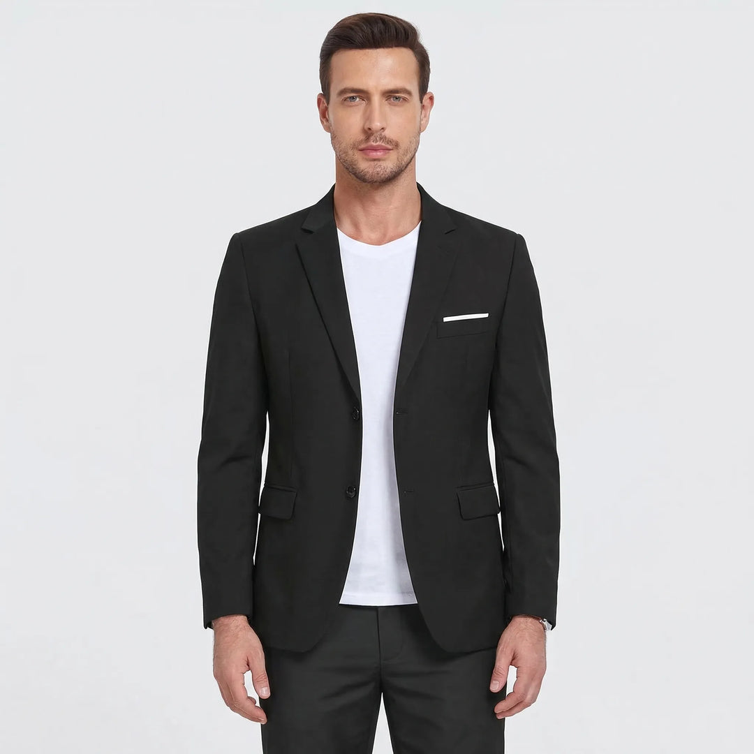 Klassieke herenblazer met ingesneden revers - Laurence